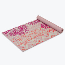 Load image into Gallery viewer, Bohemian Rose Yoga Mat (4mm)