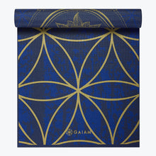 Load image into Gallery viewer, Reversible Metallic Sun & Moon Yoga Mat (6mm)