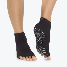 Load image into Gallery viewer, Grippy Toeless Yoga Socks - 2 Pack
