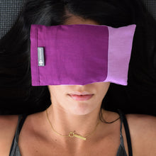 Load image into Gallery viewer, Halfmoon Crystal Collection Cotton Eye Pillow