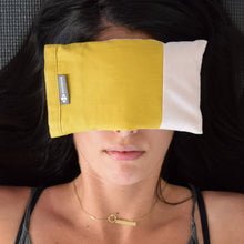 Load image into Gallery viewer, Halfmoon Crystal Collection Cotton Eye Pillow